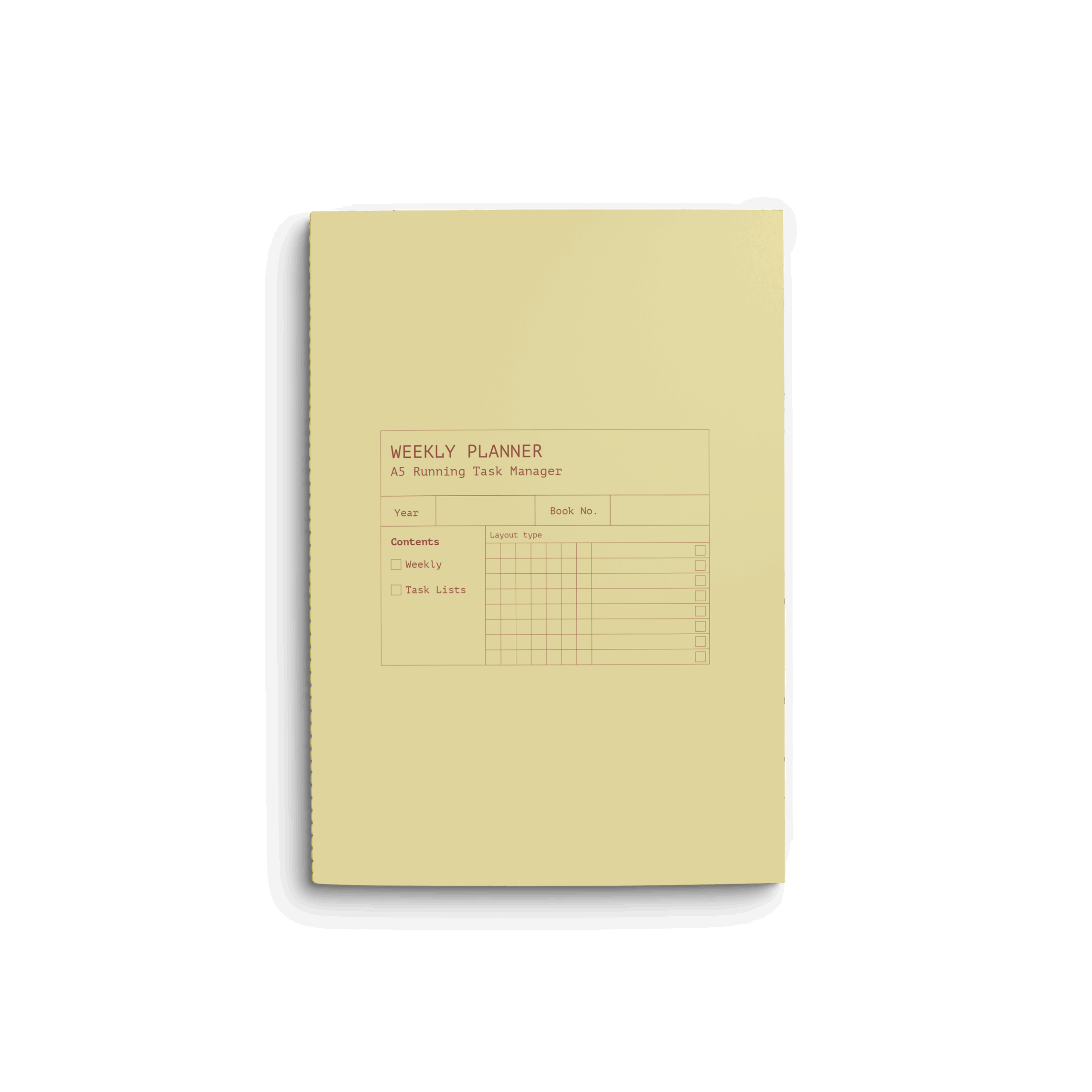 Weekly Productivity Planner Undated A5 Bullet Journal Weekly productivity planner undated a5 bullet journal
