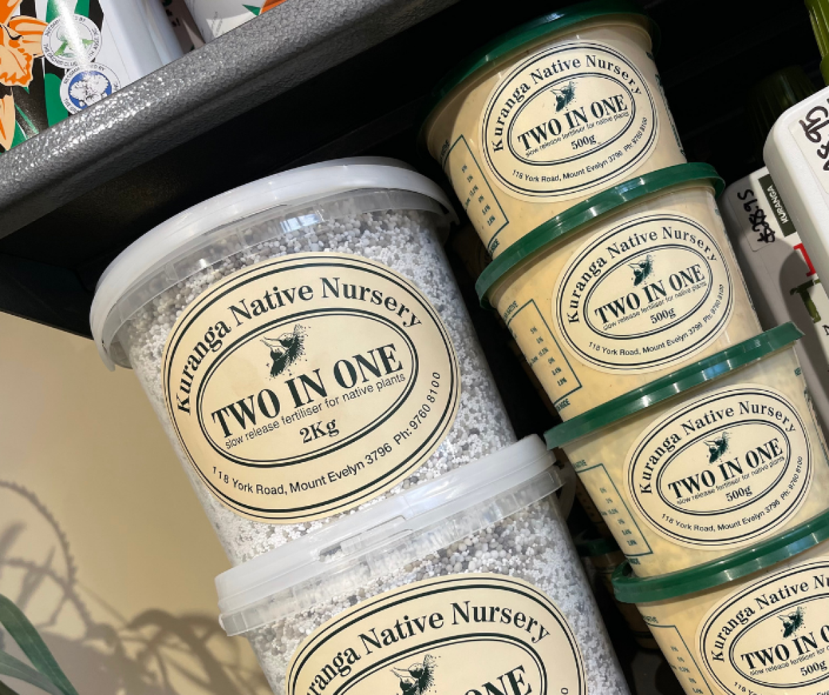 native plant fertiliser Australia