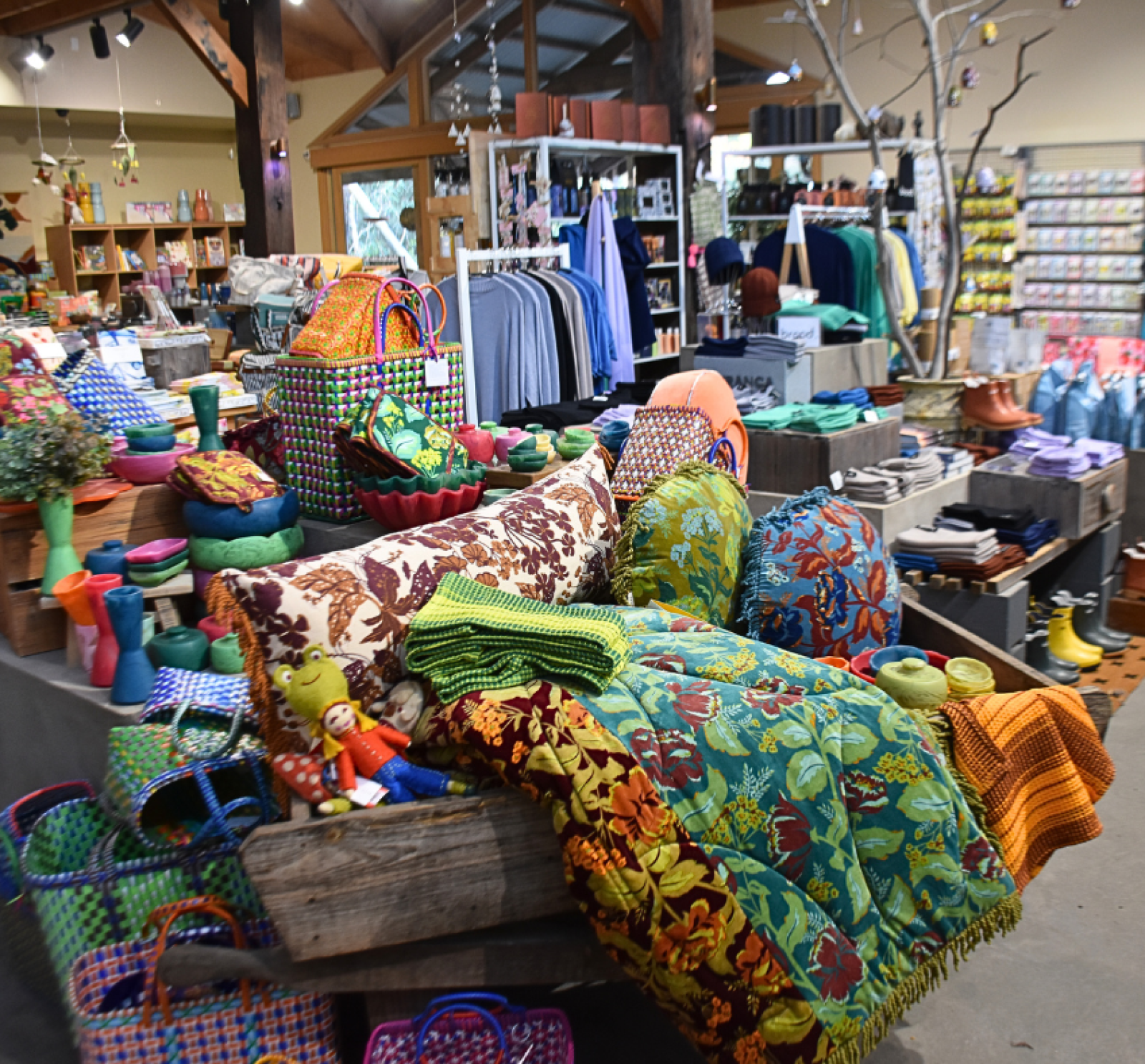 Australian-made gifts and garden accessories at Kuranga Native Nursery gift shop Mount Evelyn