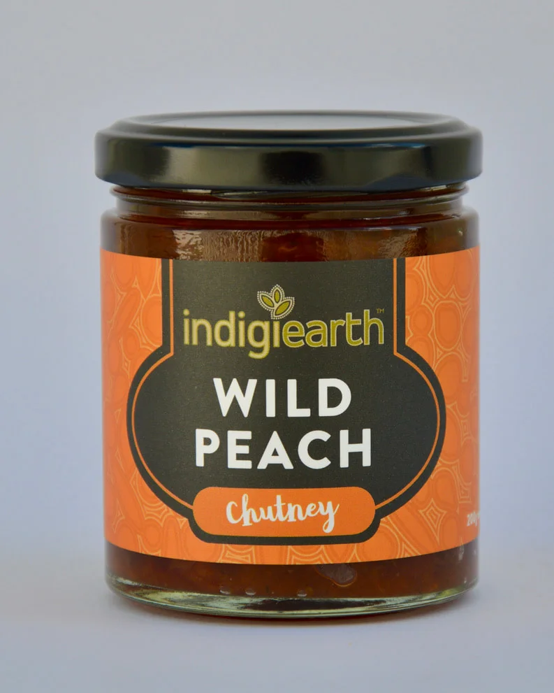 Wild Peach Chutney 200g Kuranga Native Nursery