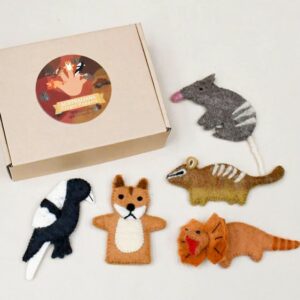 Finger Puppet Set - Aus Animals set G