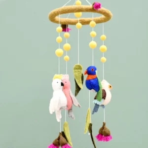 Baby Cot Mobile - Australian Birds