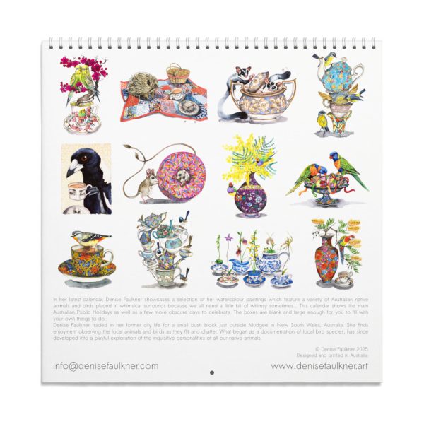 Denise Faulkner 2026 Calendar