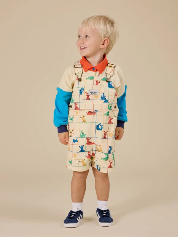Hopscotch Burton Denim Overalls