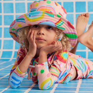 Swim Bucket Hat - Fancy Fins