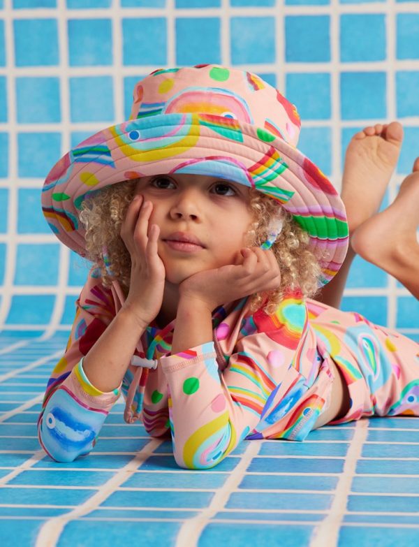 Swim Bucket Hat - Fancy Fins