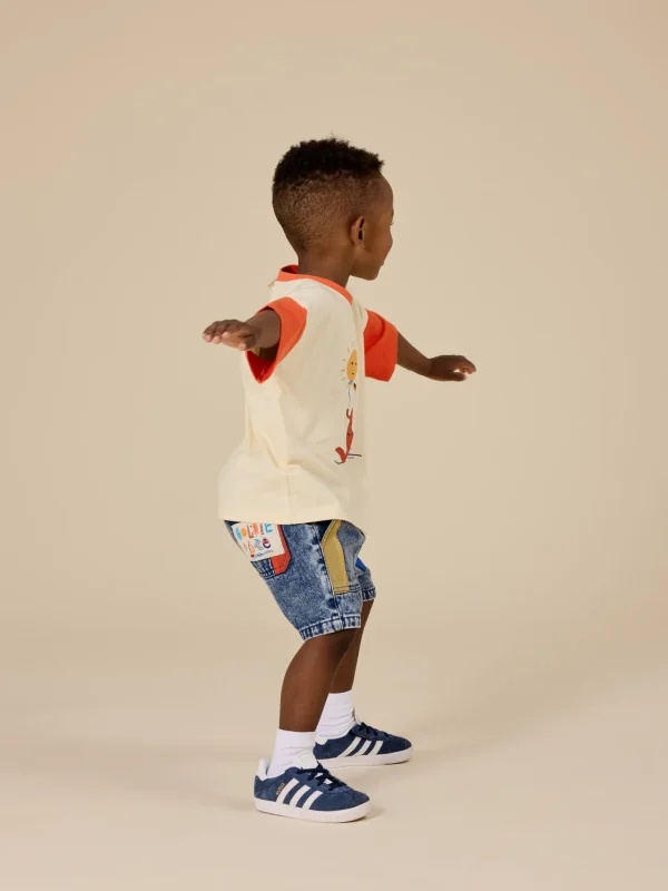 Primary Pop Noah Denim Shorts
