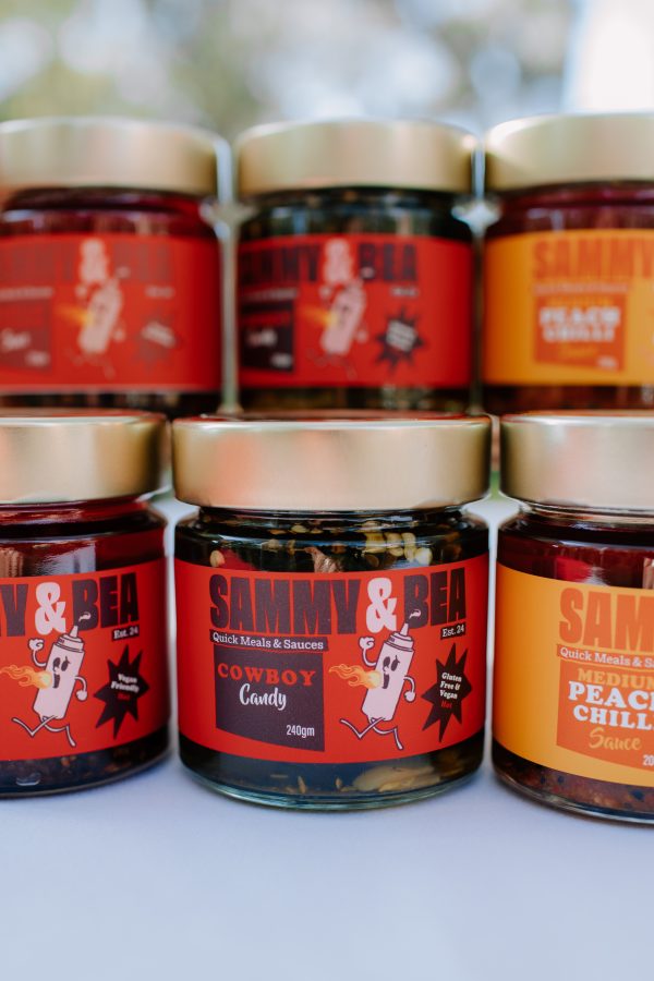 Cowboy Candy Jar