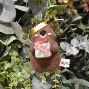 Wombly Wombat - Kuranga Christmas Ornament 2025