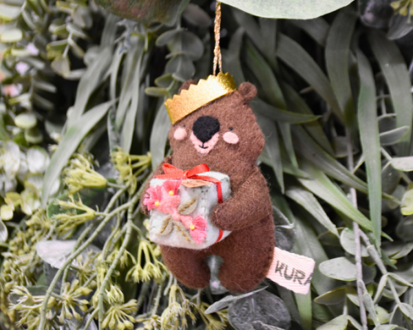 Wombly Wombat - Kuranga Christmas Ornament 2025