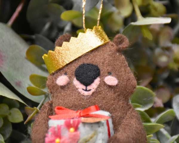 Wombly Wombat - Kuranga Christmas Ornament 2025