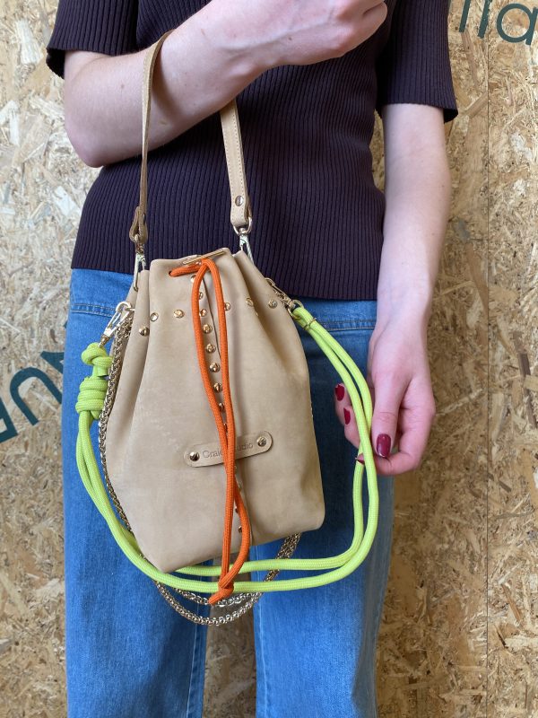 Beco Stud Leather Bag