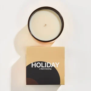 Limited Edition Holiday Buddha Wood Gold Candle 280g