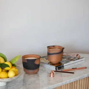 Lahar Scented Curved Candle 500g