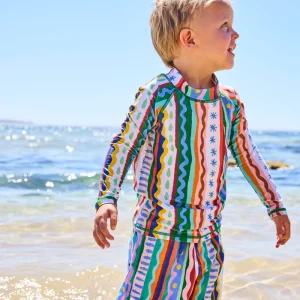 Beach Patterns Rash Vest