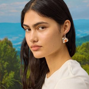 Mini Hoop Earrings -House