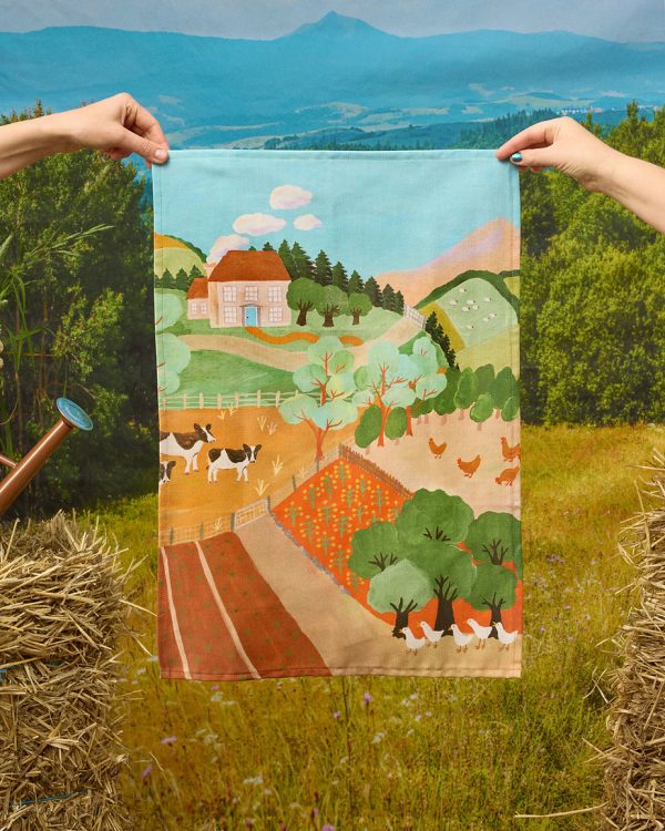 Tea Towel - Hobby Farm