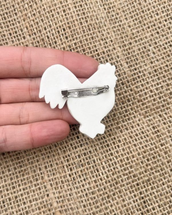 Togetherness Brooch - Rooster