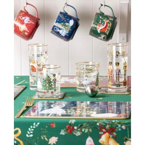 Christmas Wonderland Crystal Tumblers