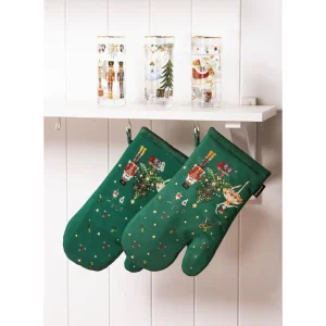 Christmas Wonderland Crystal Highball Set
