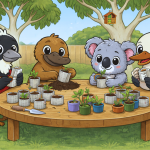 Bush Buddy Workshop - Newspaper Pot & Yam Daisy Seed