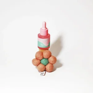 White Peach & Lily Felt Air Freshener