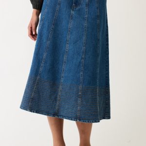 Nina Skirt - Dark Wash