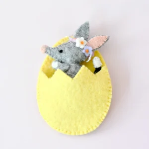 Easter Bush Baby in Egg