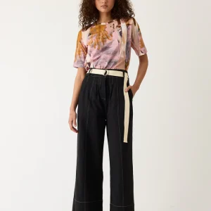 Bodhi Wide Leg Pant - Black