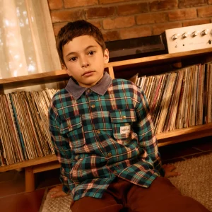 Check Padded Shacket