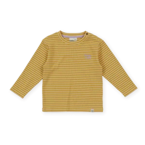 Essential Stripe Rib Top - Yellow