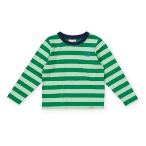 Essential Stripe Longsleeve Top - Green