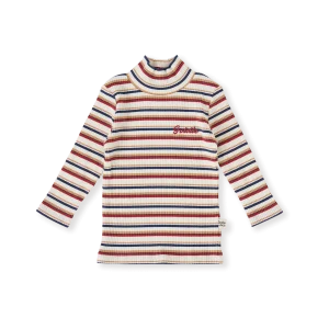 Embroided Rib Skivvy - Outback Stripe