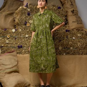 Helios Dress - Farmyard Embroidery