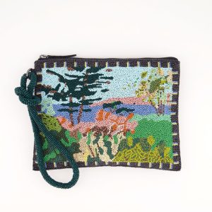 Beaded Line Clutch - Palisades