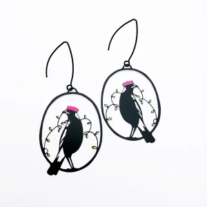 Christmas Magpie Earrings
