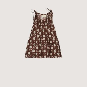 Delta Tie Tank - Ochre Flower