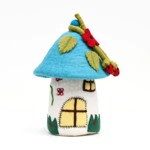 Fairies and Gnomses House - Blue Roof