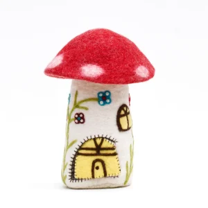 Fairies and Gnomses House - Red Mushroom (toadstool)