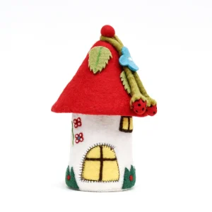 Fairies and Gnomses House - Red Roof