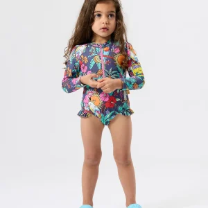 Paradise Longsleeve Frill Swimsuit