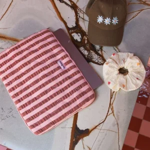 Sundae Seersucker Laptop Case