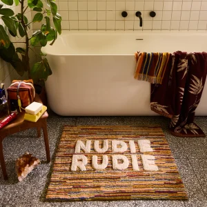 Tula nudie bathmat burnt sienna