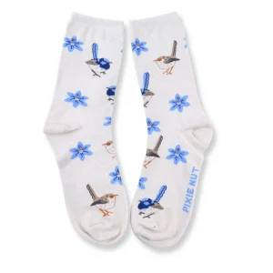 Australian Socks - Fairy Wren