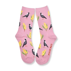 Australian Socks - Magpie Wattle