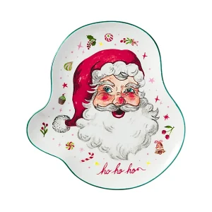 Fa la la Santa Dish 23cm Gift Boxed